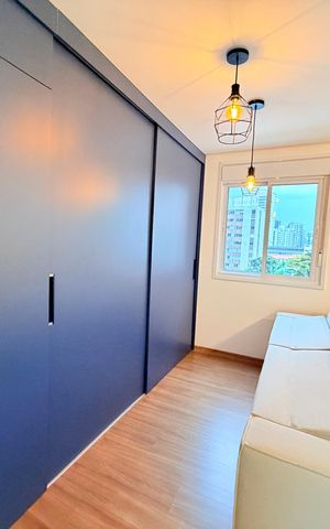 Apartamento à venda com 54m², 1 quarto e 1 vaga Apartamento à venda com 54m², 1 quarto e 1 vagaSala