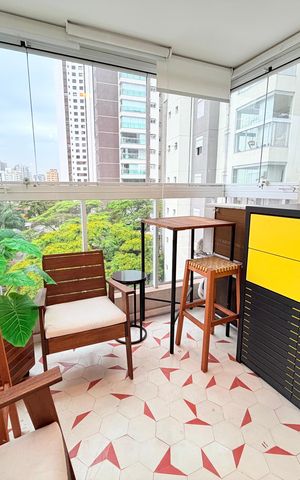 Apartamento à venda com 54m², 1 quarto e 1 vaga Apartamento à venda com 54m², 1 quarto e 1 vagaVaranda