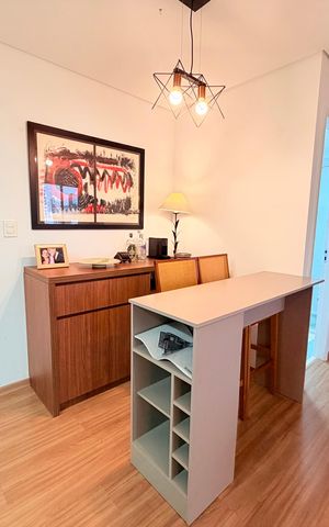 Apartamento à venda com 54m², 1 quarto e 1 vaga Apartamento à venda com 54m², 1 quarto e 1 vagaSala