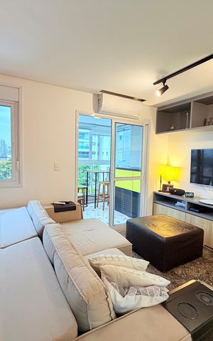 Apartamento à venda com 54m², 1 quarto e 1 vaga Apartamento à venda com 54m², 1 quarto e 1 vagaSala