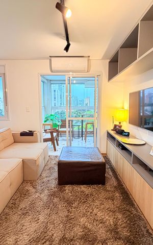 Apartamento à venda com 54m², 1 quarto e 1 vaga Apartamento à venda com 54m², 1 quarto e 1 vagaSala
