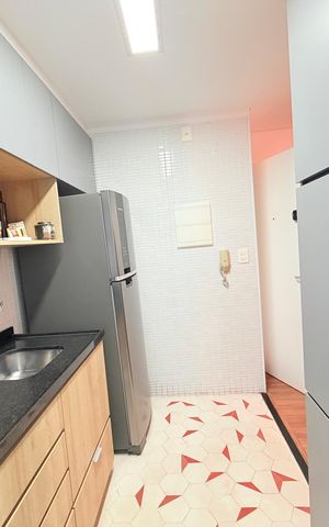 Apartamento à venda com 54m², 1 quarto e 1 vaga Apartamento à venda com 54m², 1 quarto e 1 vagaCozinha