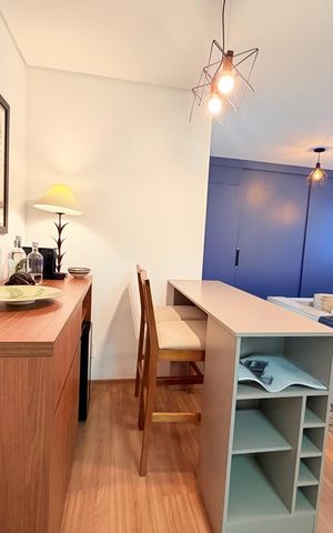 Apartamento à venda com 54m², 1 quarto e 1 vaga Apartamento à venda com 54m², 1 quarto e 1 vagaSala