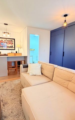 Apartamento à venda com 54m², 1 quarto e 1 vaga Apartamento à venda com 54m², 1 quarto e 1 vagaSala