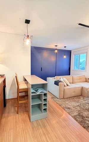 Apartamento à venda com 54m², 1 quarto e 1 vaga Apartamento à venda com 54m², 1 quarto e 1 vagaSala