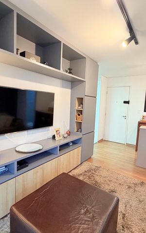 Apartamento à venda com 54m², 1 quarto e 1 vaga Apartamento à venda com 54m², 1 quarto e 1 vagaSala