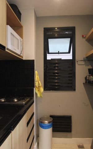 Studio para alugar com 32m², 1 quarto e 2 vagasCozinha