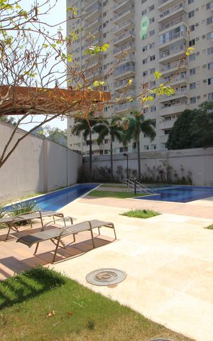 Studio para alugar com 32m², 1 quarto e 2 vagasÁrea comum - Piscina