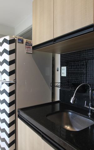 Studio para alugar com 32m², 1 quarto e 2 vagasCozinha