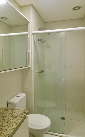 Apartamento à venda com 52m², 1 quarto e 1 vaga Apartamento à venda com 52m², 1 quarto e 1 vagaBanheiro