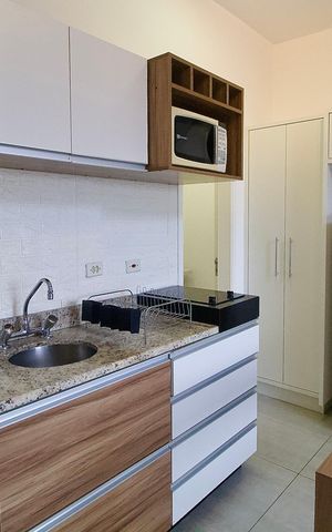 Apartamento à venda com 52m², 1 quarto e 1 vaga Apartamento à venda com 52m², 1 quarto e 1 vagaCozinha
