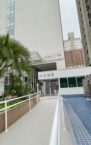 Apartamento à venda com 52m², 1 quarto e 1 vaga Apartamento à venda com 52m², 1 quarto e 1 vagaFachada