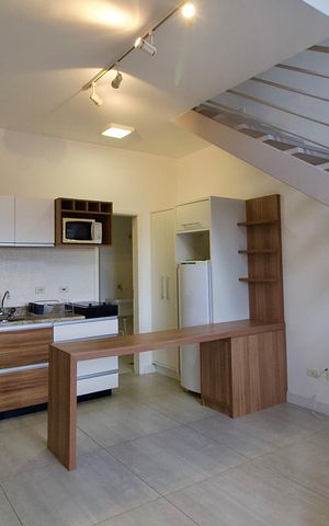 Apartamento à venda com 52m², 1 quarto e 1 vaga Apartamento à venda com 52m², 1 quarto e 1 vagaCozinha