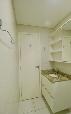 Apartamento à venda com 52m², 1 quarto e 1 vaga Apartamento à venda com 52m², 1 quarto e 1 vagaBanheiro
