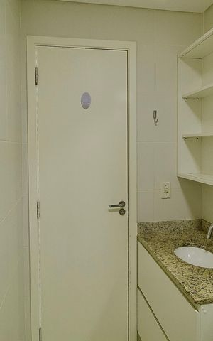 Apartamento à venda com 52m², 1 quarto e 1 vaga Apartamento à venda com 52m², 1 quarto e 1 vagaBanheiro