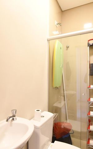 Apartamento para alugar com 185m², 4 quartos e 2 vagasBanheiro de serviço