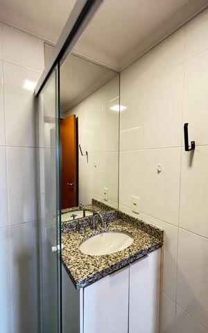 Apartamento para alugar com 60m², 2 quartos e 1 vaga Apartamento para alugar com 60m², 2 quartos e 1 vagaBanheiro