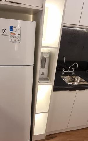 Studio para alugar com 24m², 1 quarto e sem vaga