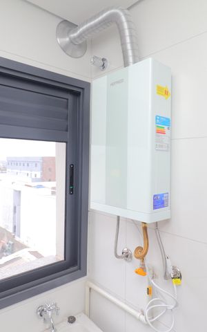 Apartamento para alugar com 56m², 2 quartos e 1 vagaAquecedor