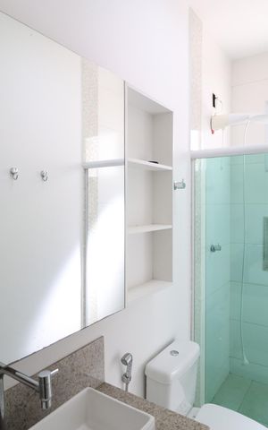 Casa para alugar com 250m², 3 quartos e 2 vagasBanheiro Social