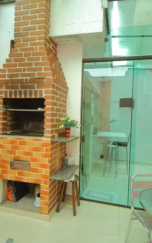 Casa para alugar com 140m², 2 quartos e 3 vagasÁrea gourmet 