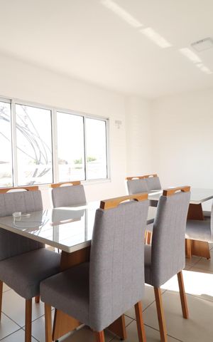 Apartamento para alugar com 60m², 2 quartos e 1 vagaÁrea comum - Salão de festas
