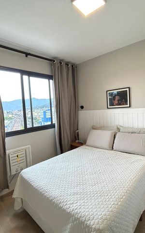 Apartamento para alugar com 54m², 2 quartos e 1 vagaQuarto 1 - Suite