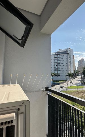 Apartamento para alugar com 38m², 1 quarto e 1 vaga Apartamento para alugar com 38m², 1 quarto e 1 vagaVaranda