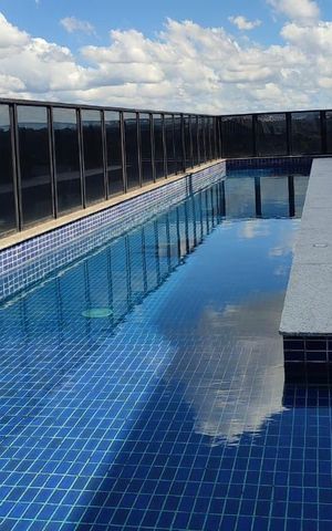 Apartamento para alugar com 38m², 1 quarto e 1 vaga Apartamento para alugar com 38m², 1 quarto e 1 vagaÁrea comum - Piscina