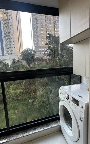 Apartamento para alugar com 38m², 1 quarto e 1 vaga Apartamento para alugar com 38m², 1 quarto e 1 vagaVaranda da Sala