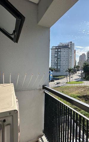 Apartamento para alugar com 38m², 1 quarto e 1 vaga Apartamento para alugar com 38m², 1 quarto e 1 vagaVaranda