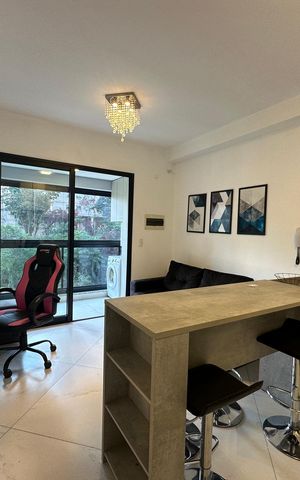 Apartamento para alugar com 38m², 1 quarto e 1 vaga Apartamento para alugar com 38m², 1 quarto e 1 vagaSala/Cozinha