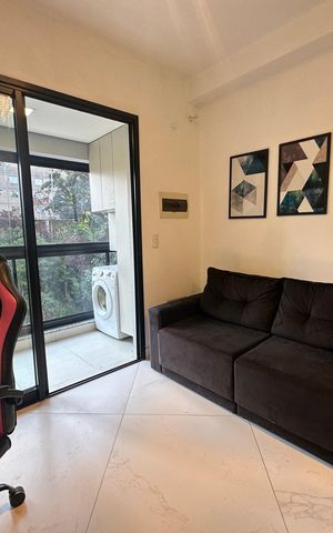 Apartamento para alugar com 38m², 1 quarto e 1 vaga Apartamento para alugar com 38m², 1 quarto e 1 vagaSala/Cozinha