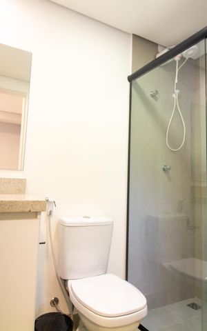 Studio para alugar com 22m², 1 quarto e sem vagaBanheiro