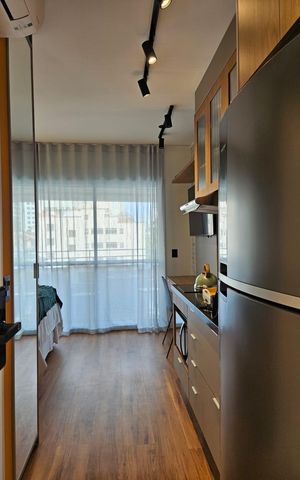 Apartamento à venda com 24m², 1 quarto e sem vaga
