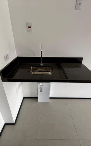 Studio à venda com 23m², 1 quarto e sem vaga Studio à venda com 23m², 1 quarto e sem vagaCozinha