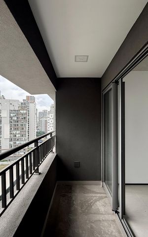 Studio à venda com 23m², 1 quarto e sem vaga Studio à venda com 23m², 1 quarto e sem vagaSacada