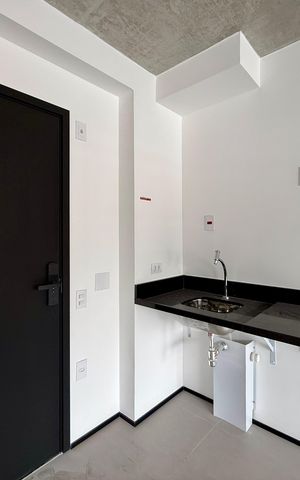 Studio à venda com 23m², 1 quarto e sem vaga Studio à venda com 23m², 1 quarto e sem vagaCozinha