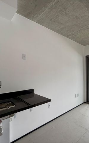 Studio à venda com 23m², 1 quarto e sem vaga Studio à venda com 23m², 1 quarto e sem vagaCozinha