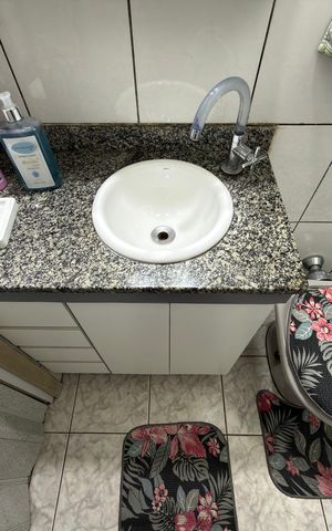 Apartamento à venda com 60m², 2 quartos e 1 vaga Apartamento à venda com 60m², 2 quartos e 1 vagaBanheiro Social