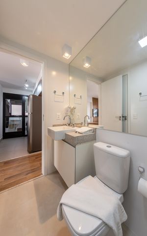 Apartamento para alugar com 36m², 2 quartos e sem vaga