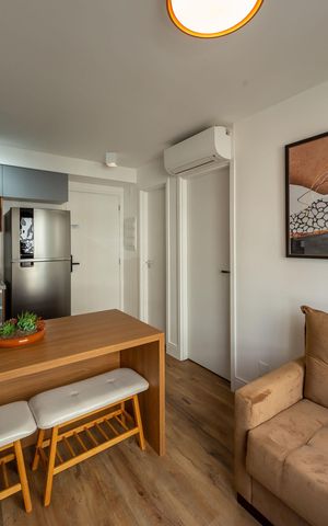 Apartamento para alugar com 36m², 2 quartos e sem vaga