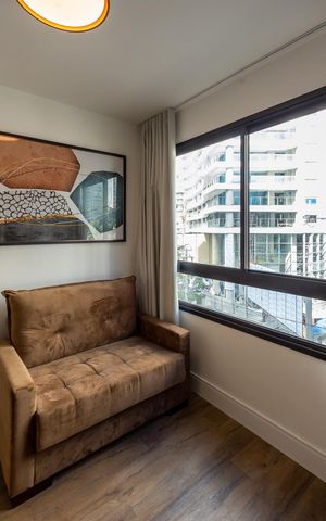 Apartamento para alugar com 36m², 2 quartos e sem vaga