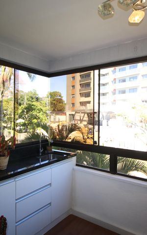 Apartamento para alugar com 120m², 3 quartos e 2 vagasVaranda gourmet