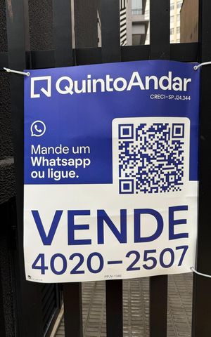 Studio para alugar com 26m², 1 quarto e sem vaga Studio para alugar com 26m², 1 quarto e sem vagaPlaca