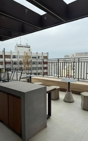 Studio para alugar com 26m², 1 quarto e sem vaga Studio para alugar com 26m², 1 quarto e sem vagaÁrea comum