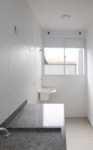 Apartamento para alugar com 35m², 1 quarto e sem vaga Apartamento para alugar com 35m², 1 quarto e sem vagaCozinha e Área de Serviço