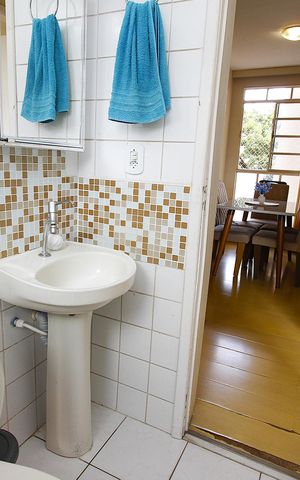 Apartamento à venda com 50m², 2 quartos e 1 vagaBanheiro Social
