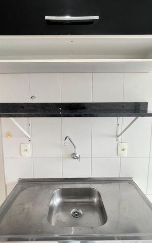 Apartamento para alugar com 64m², 3 quartos e 1 vaga Apartamento para alugar com 64m², 3 quartos e 1 vagaCozinha e Área de Serviço
