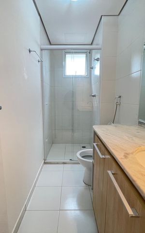 Apartamento para alugar com 64m², 3 quartos e 1 vaga Apartamento para alugar com 64m², 3 quartos e 1 vagaBanheiro 1